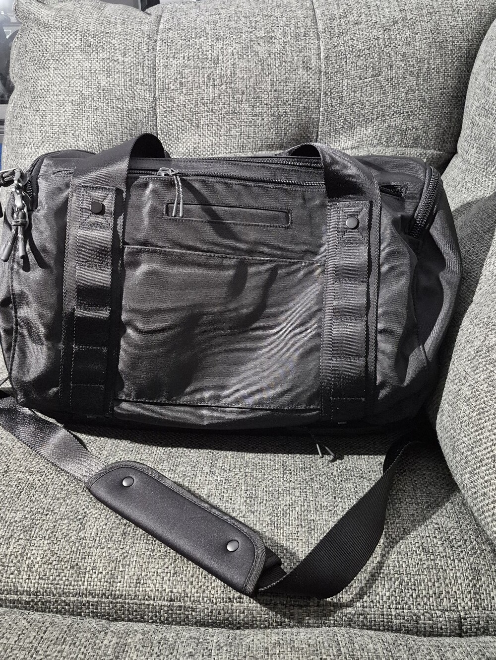 Dagne Dover Medium Denver Convertible Duffle In Color Onyx - Picture 5 of 8